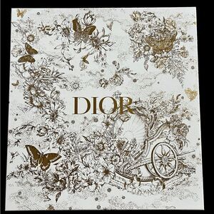 SET OF AUTHENTIC HUGE BOX AND SHOPPING BAG BY CHRISTIAN DIOR